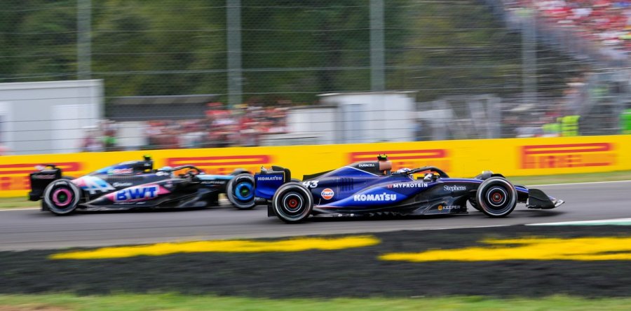 Franco Colapinto supera a Pierre Gasly en su debut en el Gran Premio de Monza de F&oacute;rmula 1