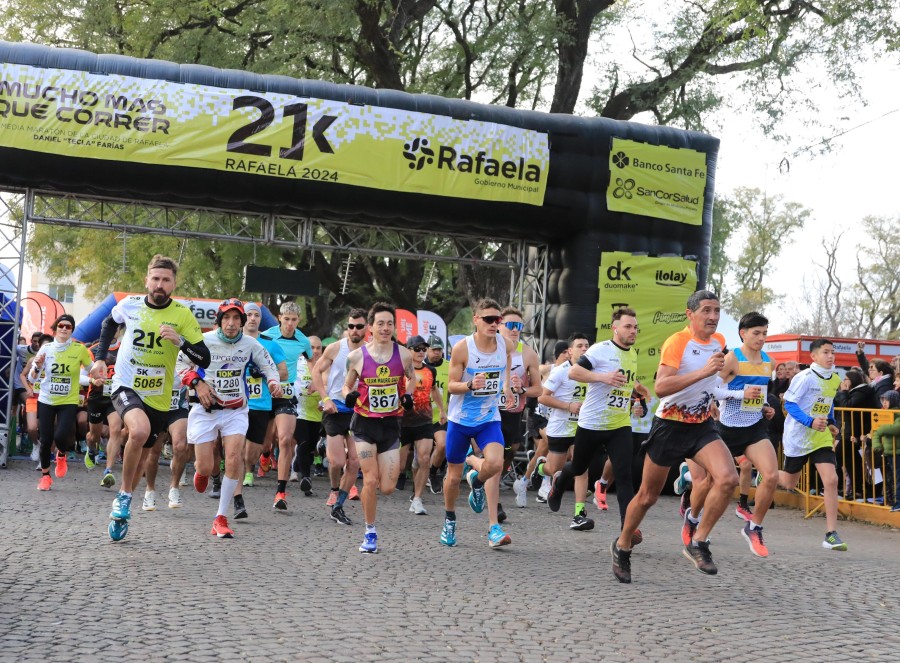 LARGARON!! El momento inicial de la prueba.