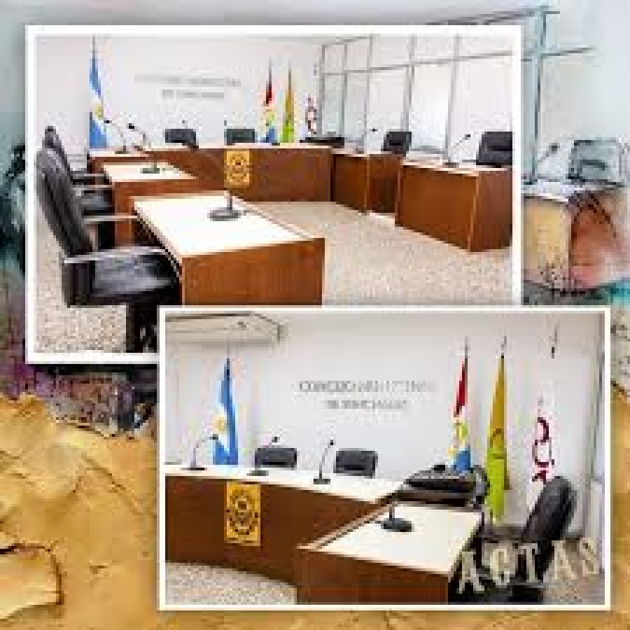 El Recinto de sesiones.