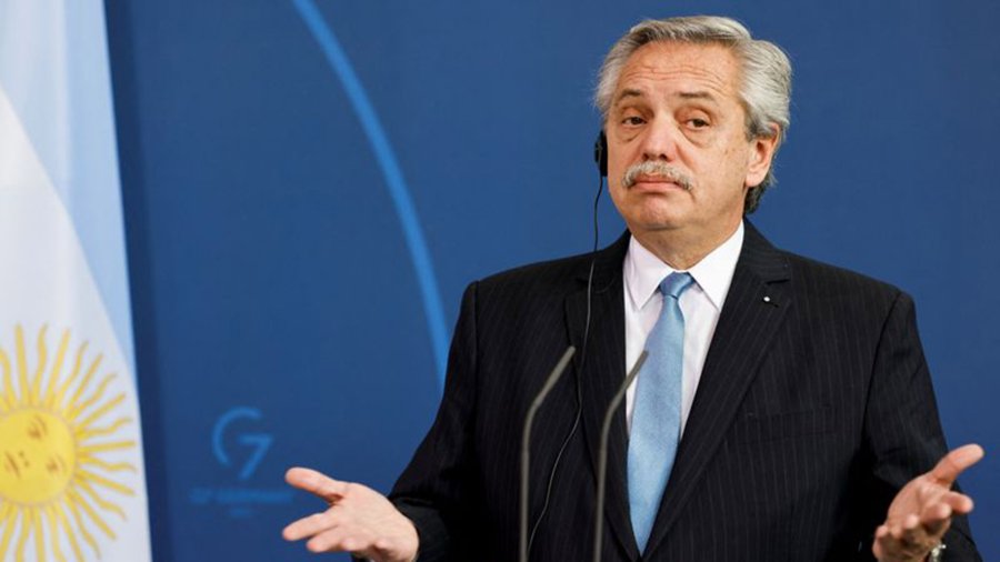 ALBERTO FERNANDEZ. El ex presidente se defiende sobre la denuncia por violencia de g&eacute;nero contra su ex, Fabiola Ya&ntilde;ez.