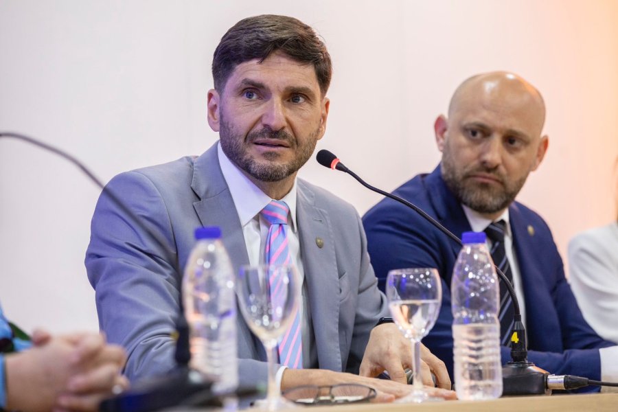 Pullaro en el Santa Fe Business Forum.