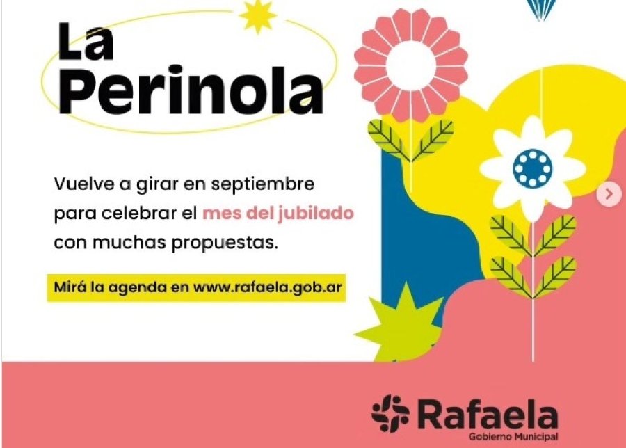 ANUNCIO. El tradicional logo que identifica al ya consagrado festival anual para los de la Tercera Edad.