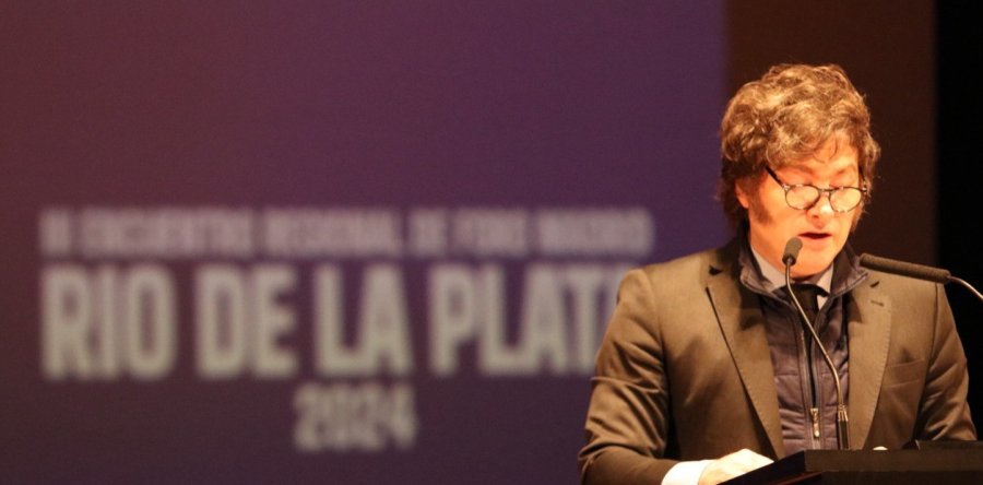 DISCURSO. Milei particip&oacute; del Foro de Madrid - R&iacute;o de la Plata.