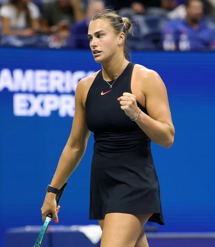 FAVORITA. Sabalenka jugará la final del US Open.