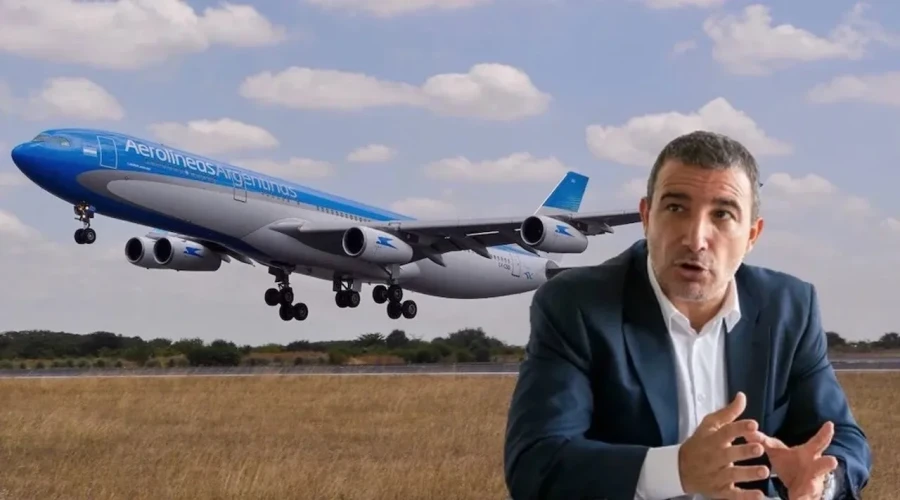Fabi&aacute;n Lombardo, presidente de Aerol&iacute;neas Argentinas.