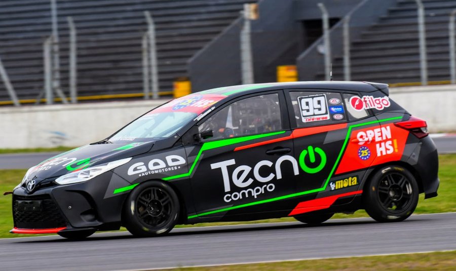 Bautista Damiani logró su primer triunfo en la Clase 2 del Turismo Nacional.