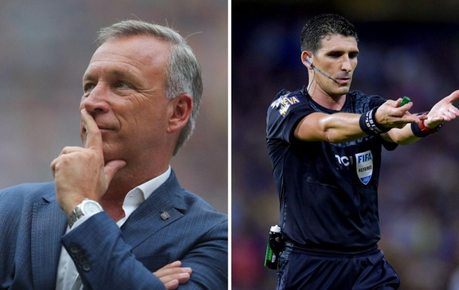 Fassi denunció a Merlos y éste aseguró que lo amenazaron con armas en el vestuario.