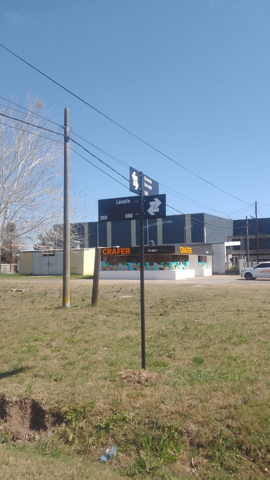 Una de las calles intervenidas por la obra.