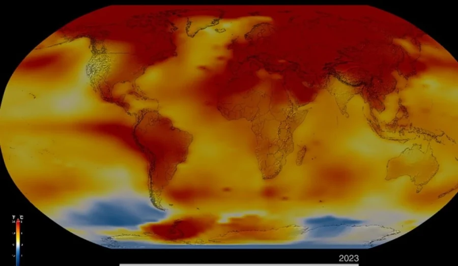 Cambio clim&aacute;tico. Suben las temperaturas.