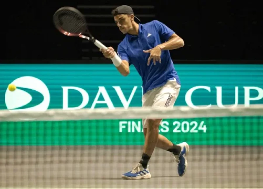 PRIMERA DERROTA. La sufrió Cerúndolo.