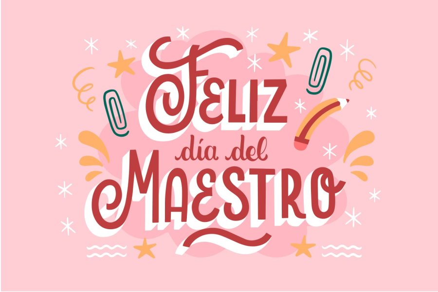 Hoy es un día especial para todos los maestros.