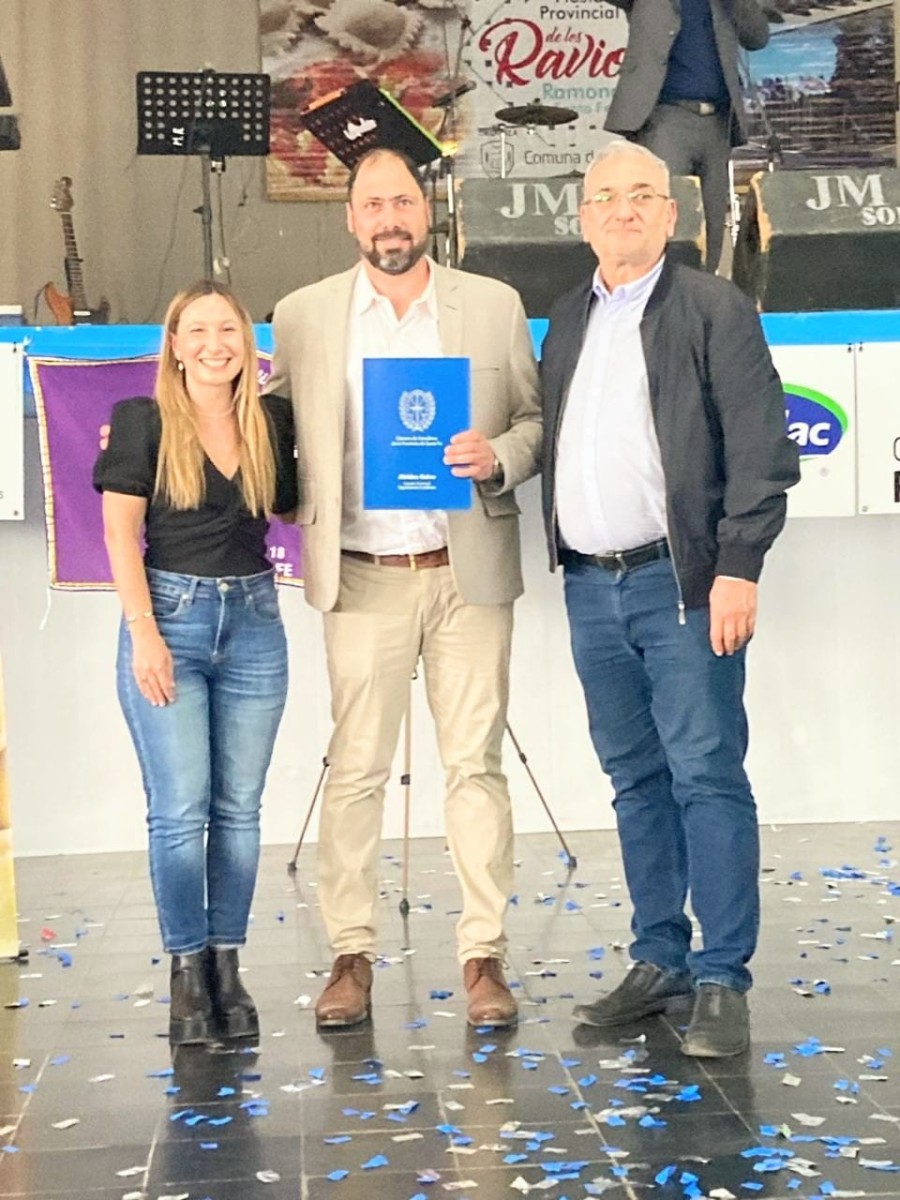 Una de las entregas concretadas en la fiesta.