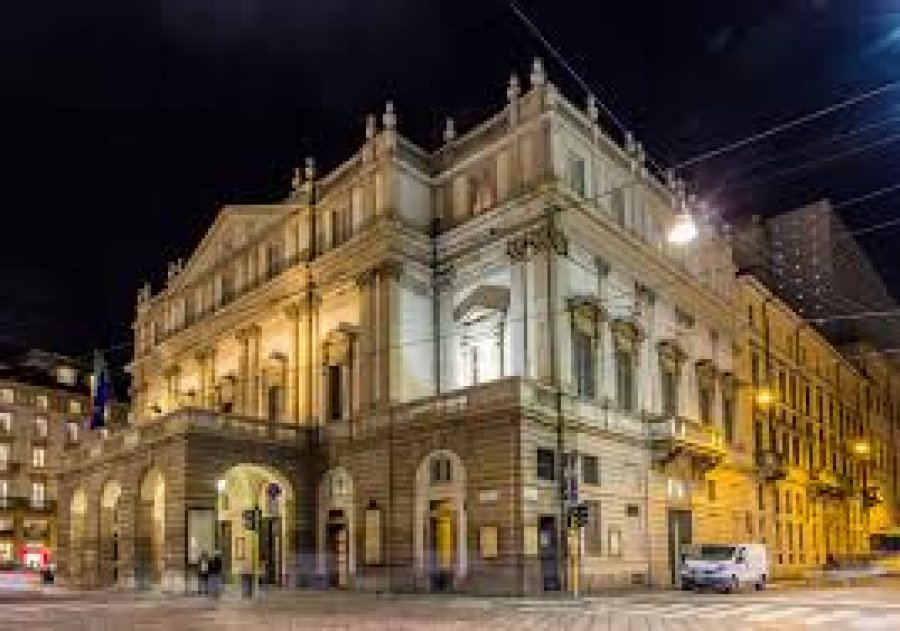 LA SCALA. El magn&iacute;fico teatro de Mil&aacute;n.