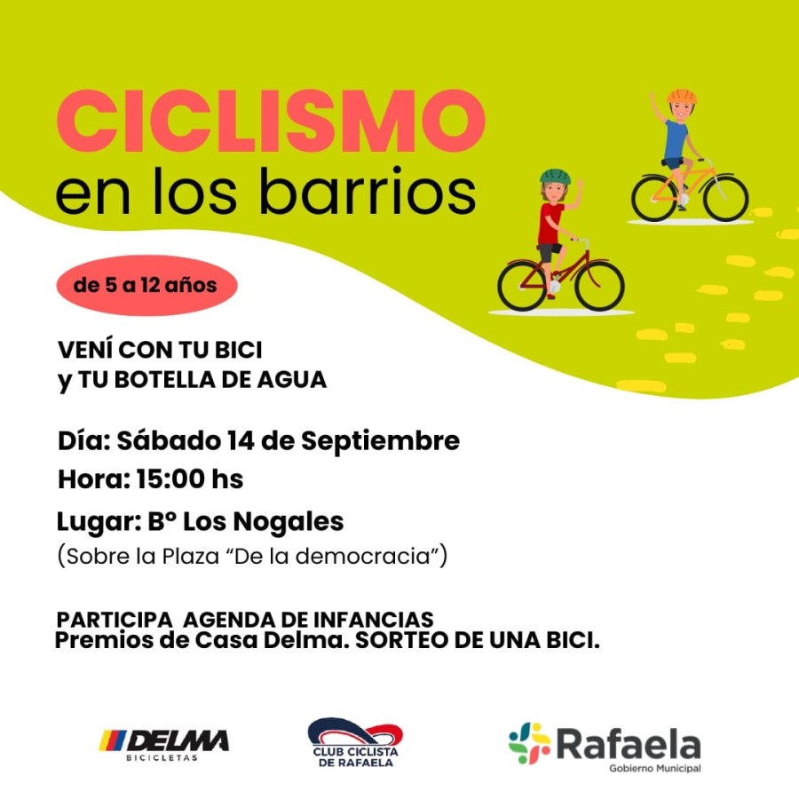 Los participantes tendr&aacute;n la oportunidad de competir por una bicicleta.