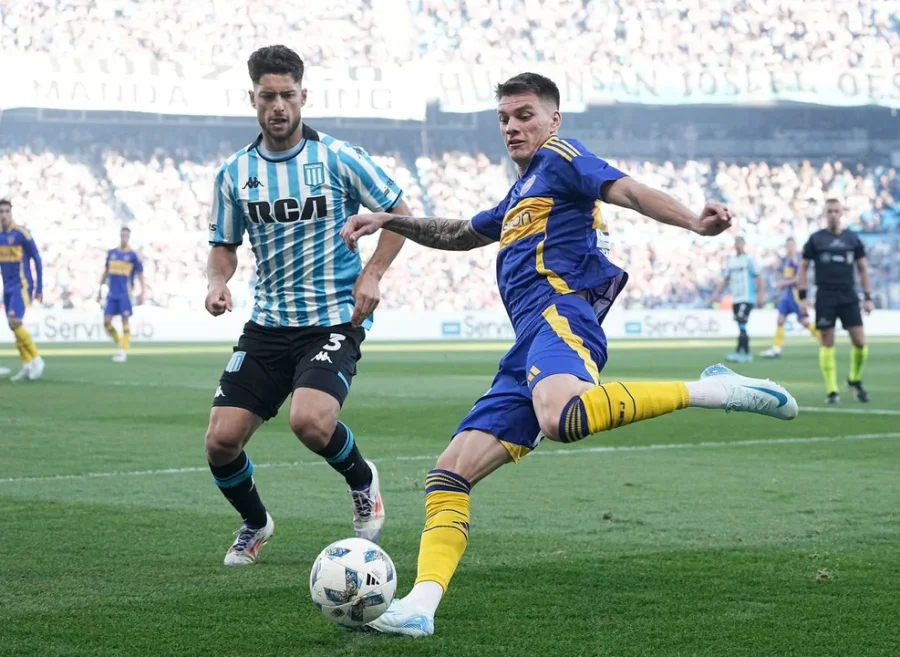RACING LE DIO VUELTA EL PARTIDO A BOCA EN EL CILINDRO