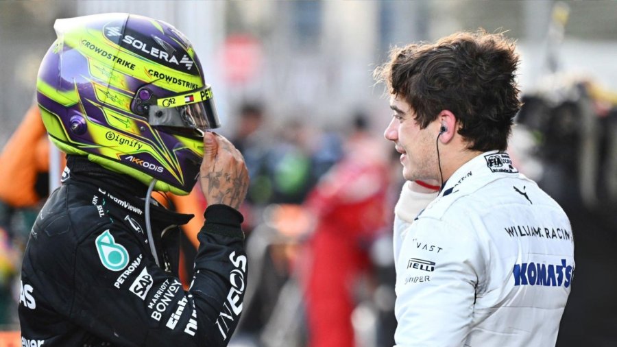 Lewis Hamilton elogi&oacute; a Franco Colapinto por su labor en Azerbaiy&aacute;n.