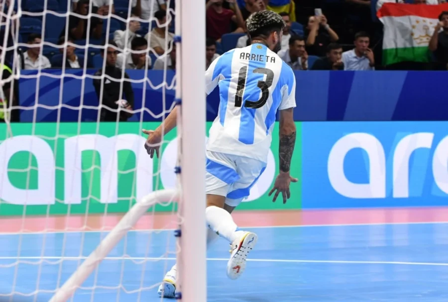 FESTEJO. Argentina tuvo gran estreno.