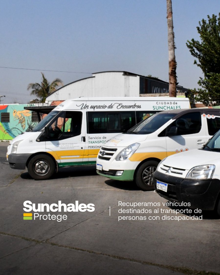 Las tres unidades que vuelven a prestar servicios.