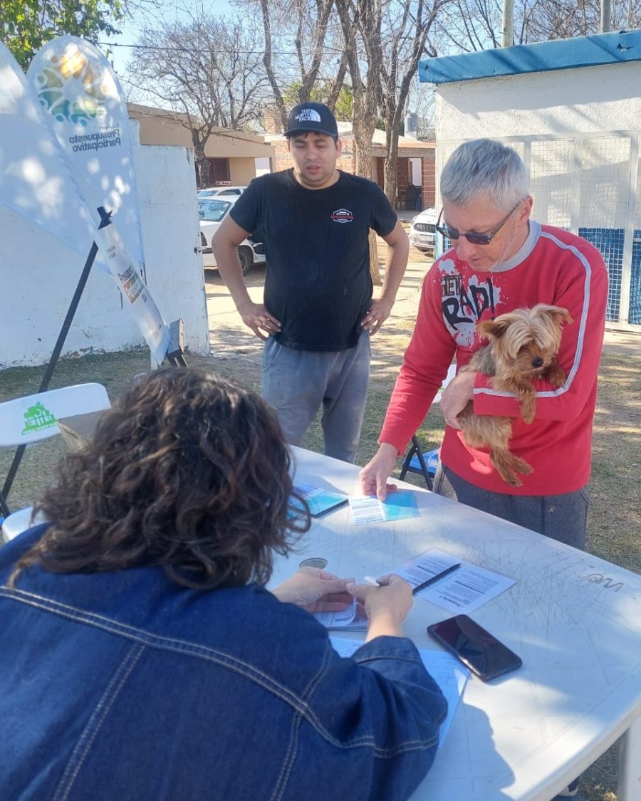 actividad registrada en una de las vecinales.