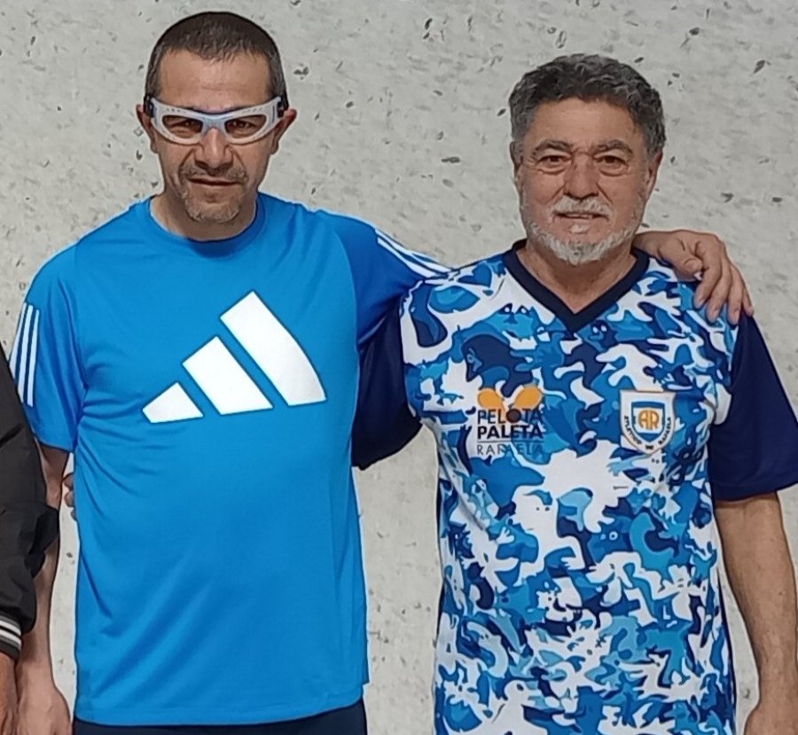 Mauricio Gardella de Rosario y Daniel Bima, en Chañar Ladeado