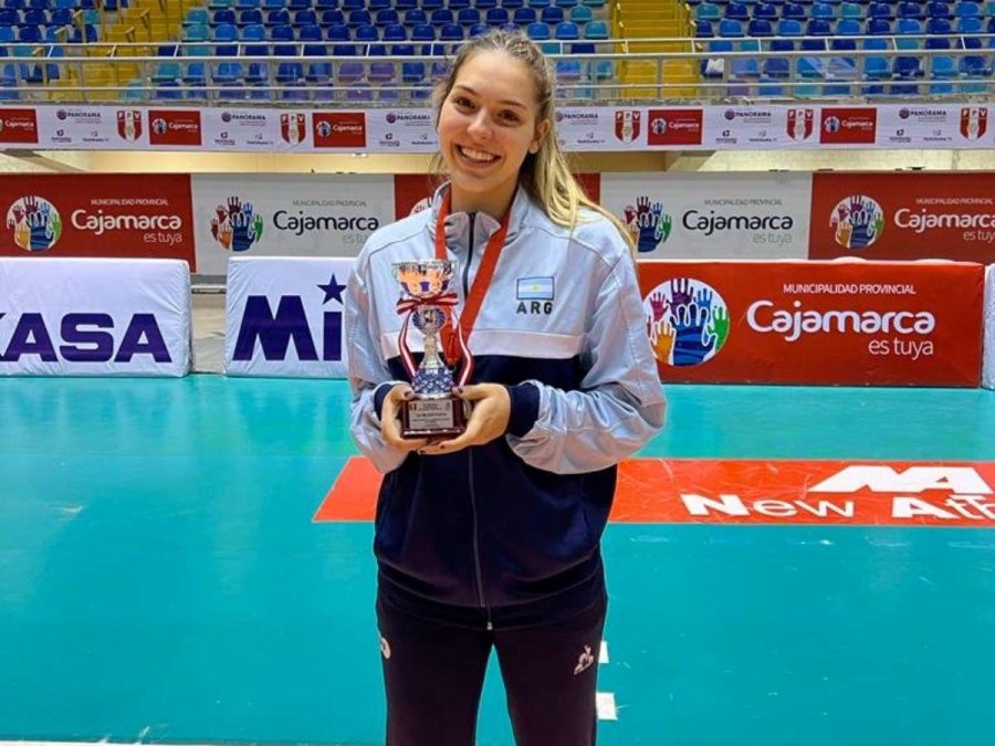 NUEVO DESAFIO. La jugadora surgida en Unión que integra la selección argentina.