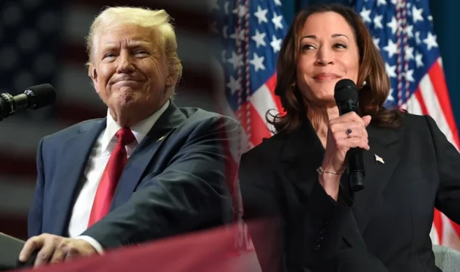 Doland Trump y Kamala Harris.