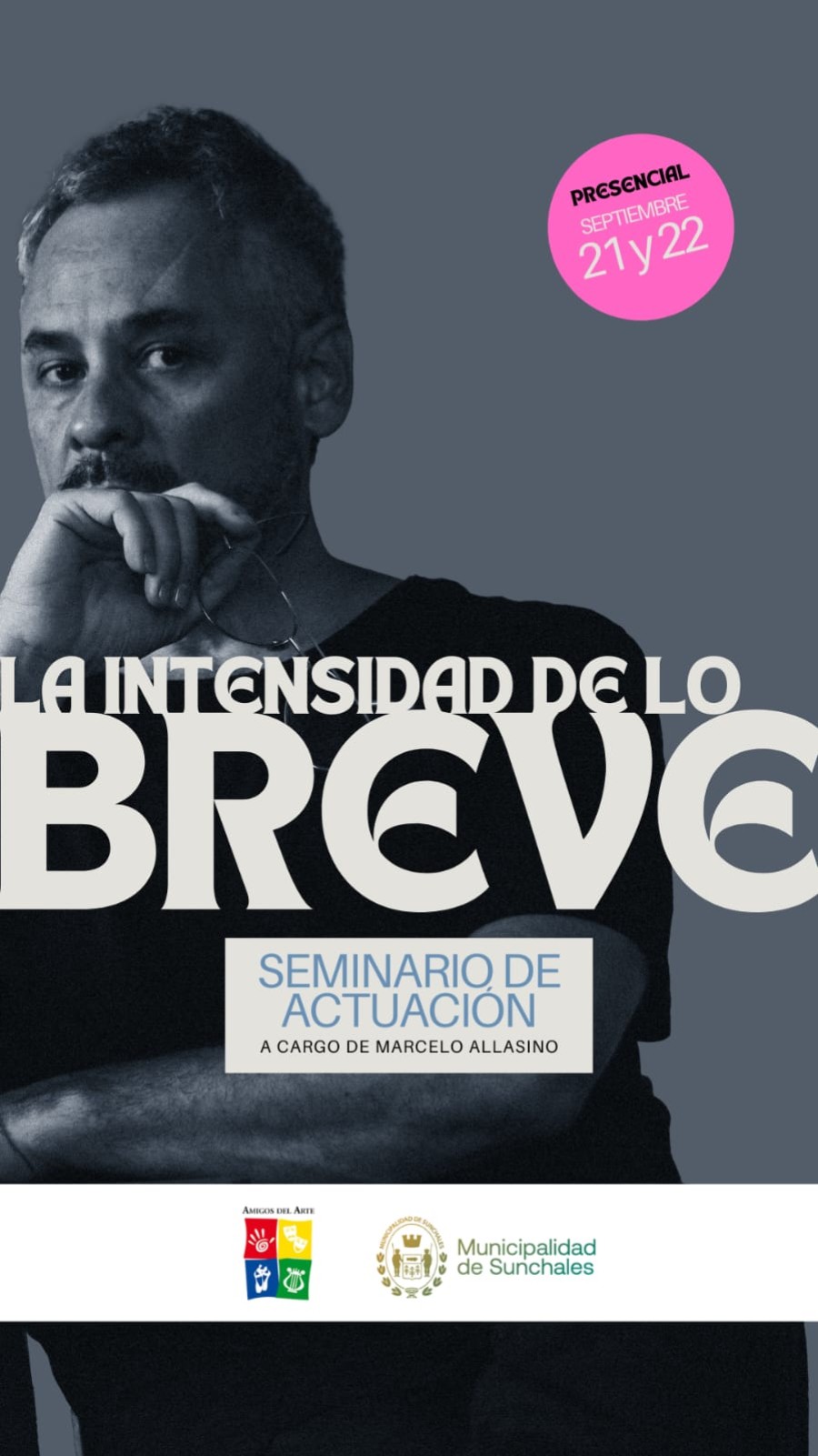 DIFUSI&Oacute;N. Afiches promocionando la propuesta.