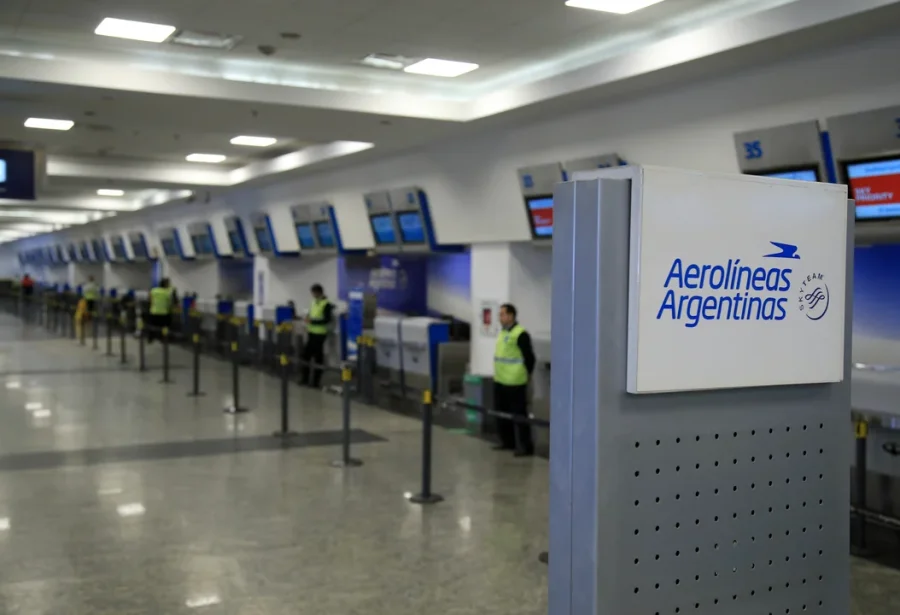 AEROL&Iacute;NEAS. La empresa estatal en el centro de un conflicto entre el Gobierno y los gremios.