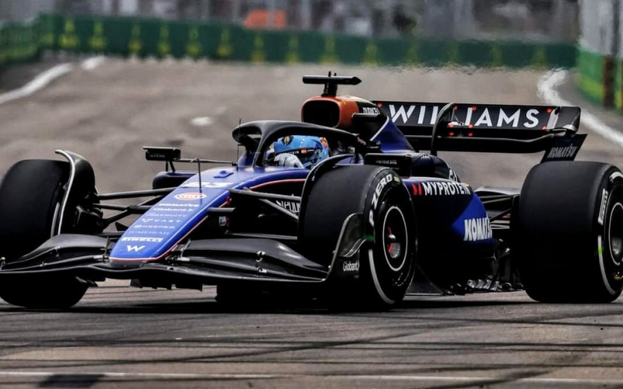 Franco Colapinto fue 16&deg; al cabo de las Pr&aacute;cticas Libres realizadas en Singapur.