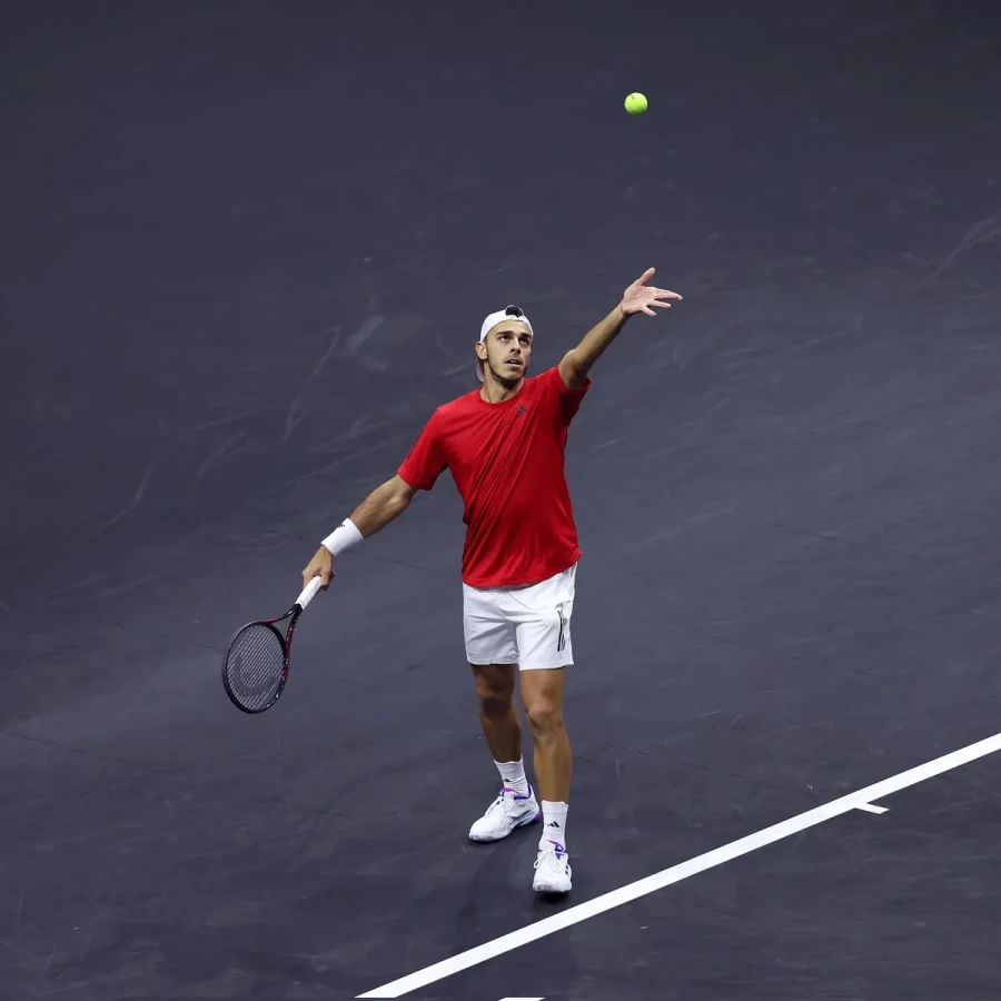 SOLIDO. El argentino jugó muy bien.