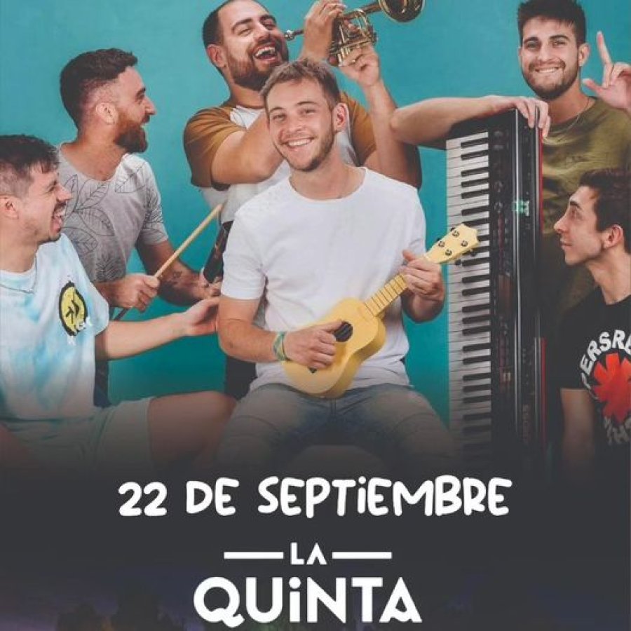la Quinta, la banda que animar&aacute; el encuentro.