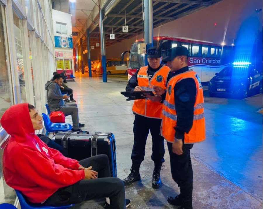 Los operativos se hicieron tanto en la Terminal de Omnibus como en las rutas de acceso a la ciudad.