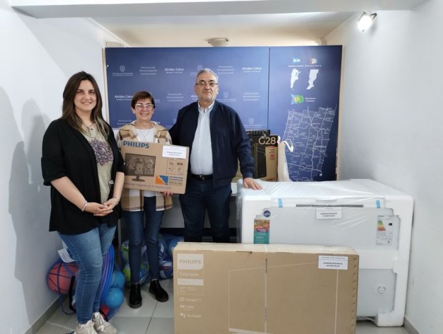 Uno de los aportes entregados recientemente.