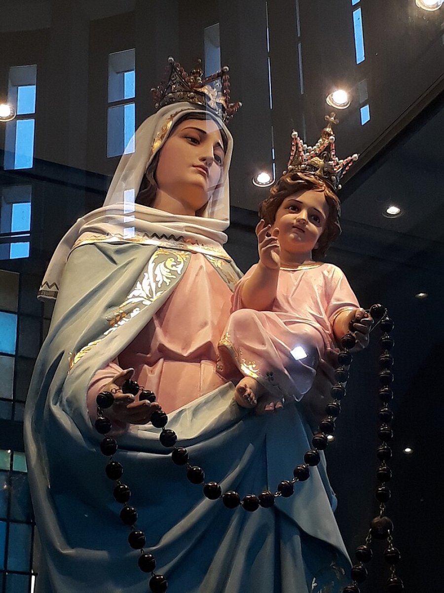 Virgen del Rosario de San Nicolás.