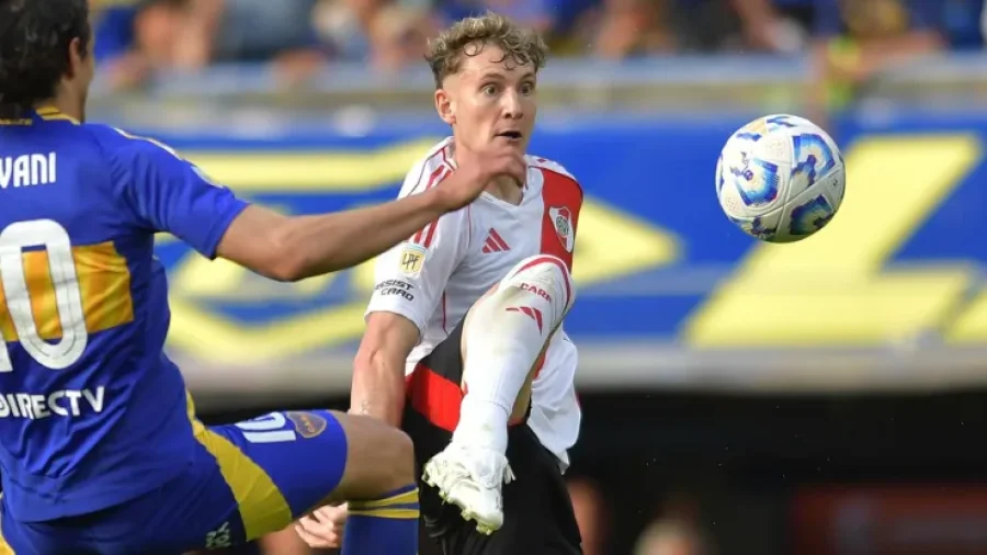 EL RAFAELINO TUVO UNA GRAN ACTUACIÓN EN EL SUPERCLÁSICO ANTE BOCA