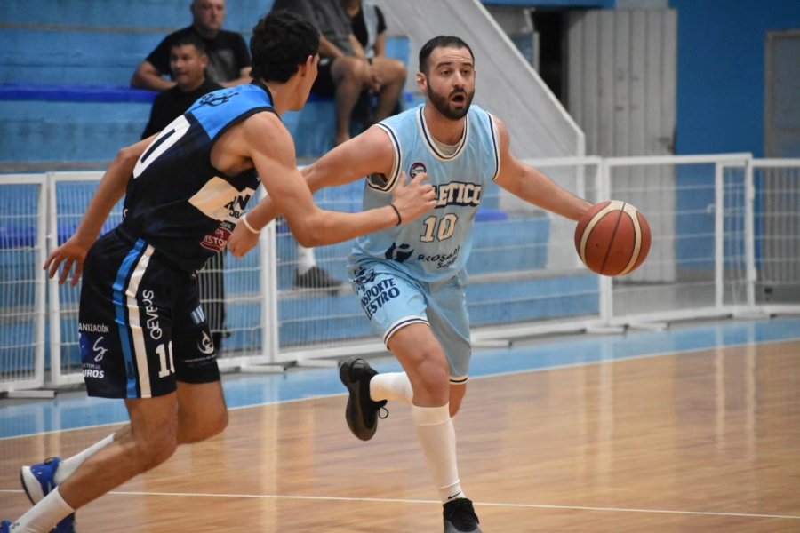 BASE./ Tadeo Mire, el conductor de Atlético que perdió ante Racing.