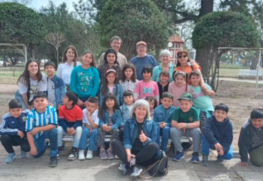 Festejo de la primavera en la Casita.