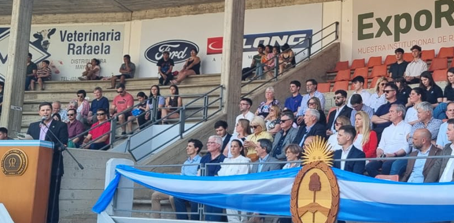 AL HUESO. El presidente de la Rural disparó munición gruesa contra la clase política.