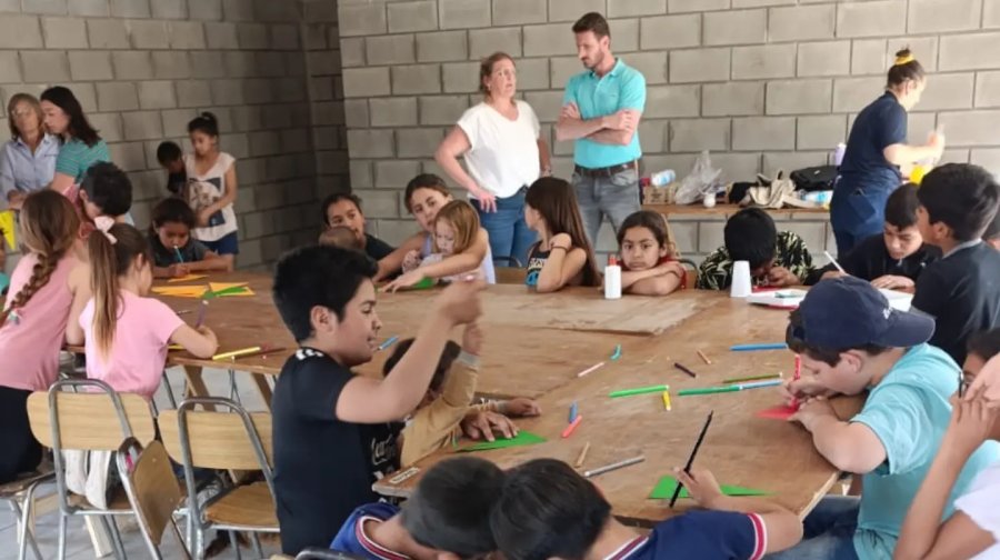 Vista general del nuevo taller en marcha.