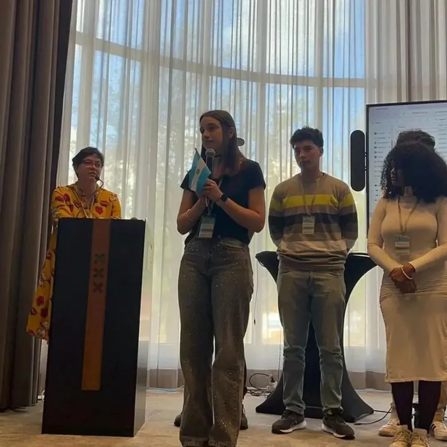 Una de las im&aacute;genes capturadas en el reciente viaje de Martina.