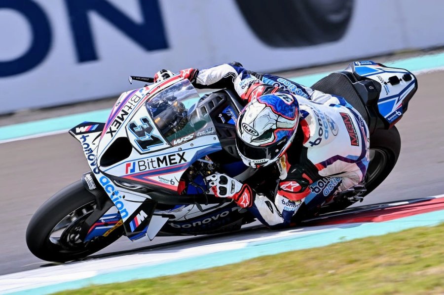 Garrett Gerloff lider&oacute; el doblete de BMW en las pr&aacute;cticas de Arag&oacute;n.