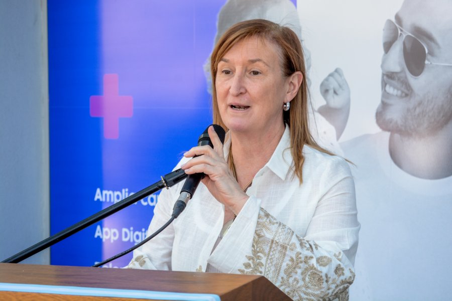 La secretaria de Salud de la Provincia, Andrea Uboldi. (FOTO DIEGO CAMUSSO)