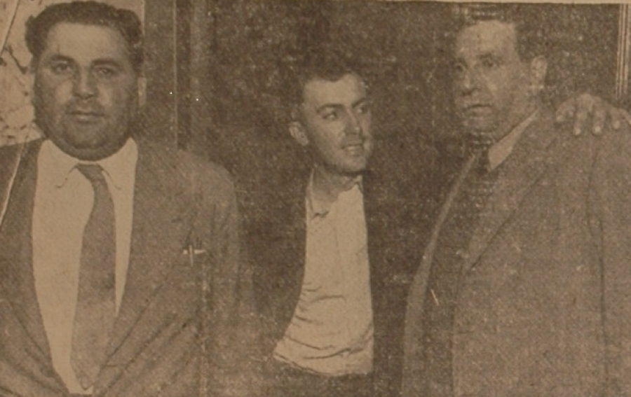 Altieri Borda Bossana, en el centro.