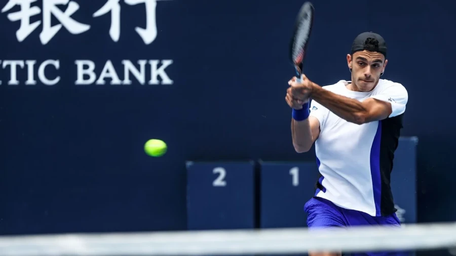 DERROTADO. El tenista argentino cayó en China.