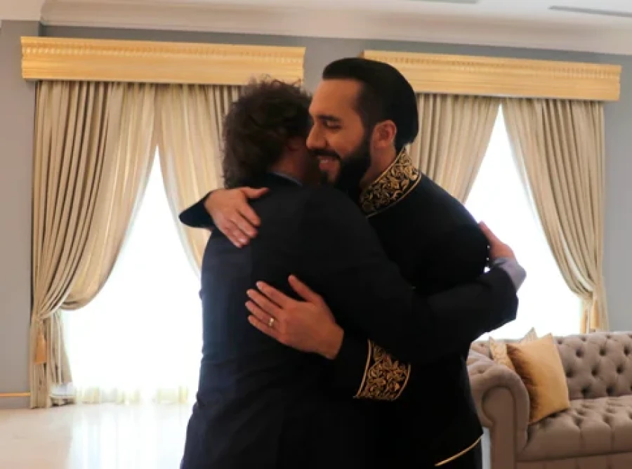 Bukele y Milei van por su segundo encuentro.