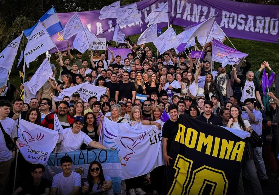 Romina Diez, armadora clave de La Libertad Avanza en la provincia de Santa Fe.