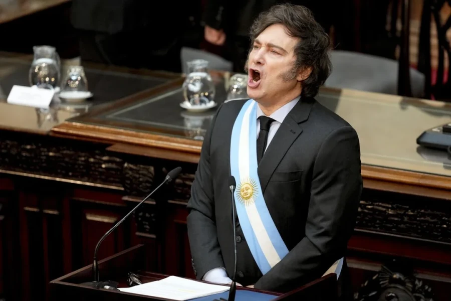 El presidente Javier Milei.