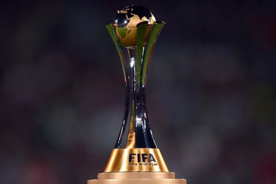 El preciado trofeo del Mundial de Clubes.