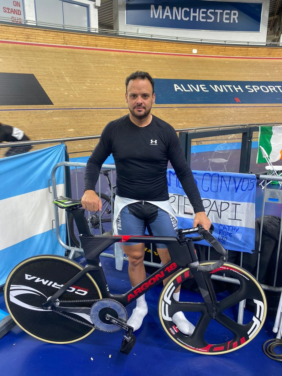 ENTUSIASMADO. Peretti tiene muchas expectativas para luchar por una medalla.