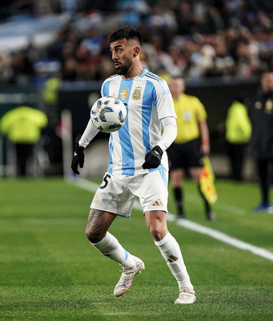 NICOLAS GONZALEZ. Se lesionó jugando en Champions con Juventus.